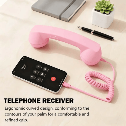 VintageTalk - Wired Retro Phone Handset