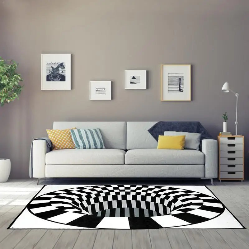 Hypnotic Spiral Mat marnetic