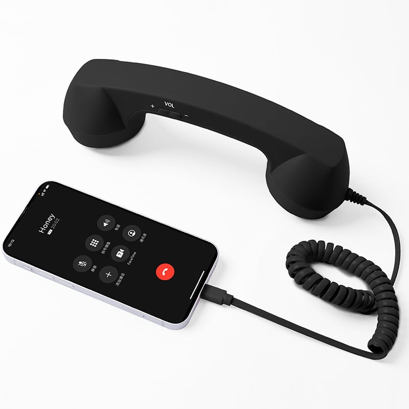 VintageTalk - Wired Retro Phone Handset