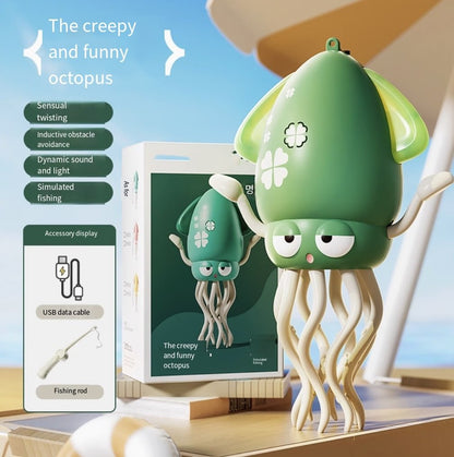 Funny Dancing Squid