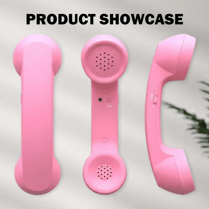 VintageTalk - Wired Retro Phone Handset