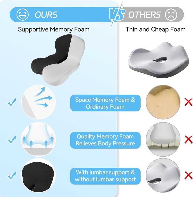 🎁Limited Sale 50% OFF🎁Non-Slip Memory Foam Seat