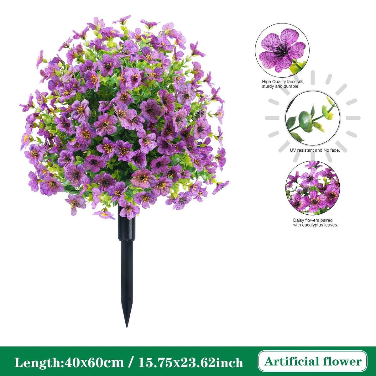 UV Resistant Artificial Cedar Topiary Ball Tree