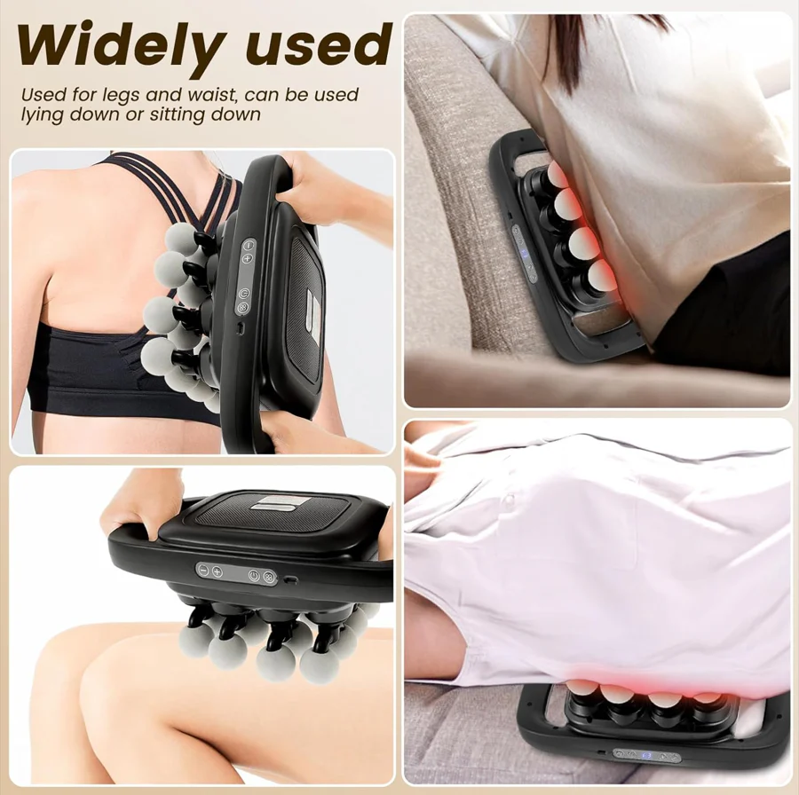 OctoRelief™ 16-Head Massage Gun