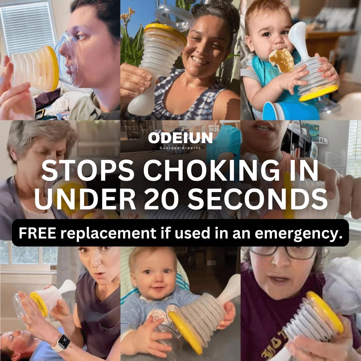 ODEIUN™Life-saving  Anti-Choking Device