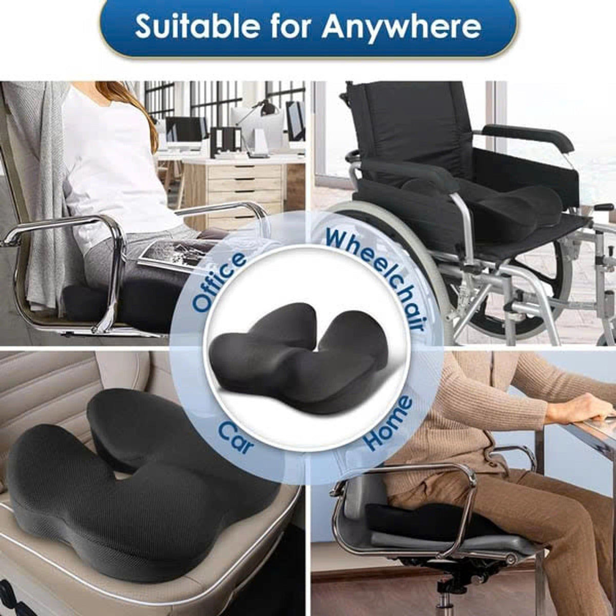 Premium foam seat cushion