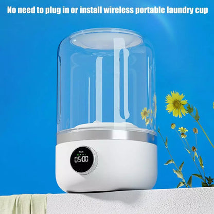 Portable small washing machine