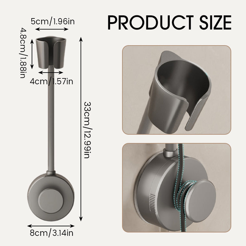 Hands-Free Suction Cup Hair Dryer Holder