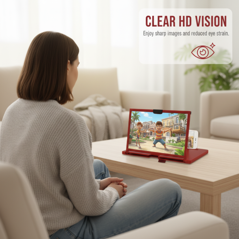  Make Screen “Bigger” | HD Phone Magnifier for Easier Viewing🎬✨