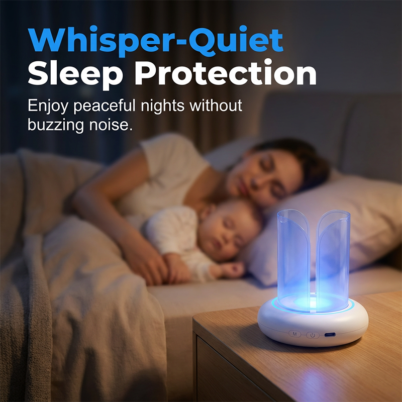 360° UV LED Mosquito & Fly Trap Lamp